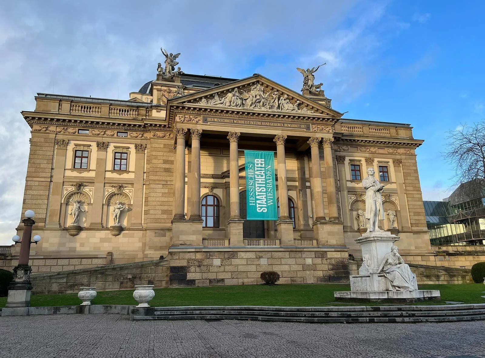 Staatstheater Wiesbaden – Blick in den Malersaal