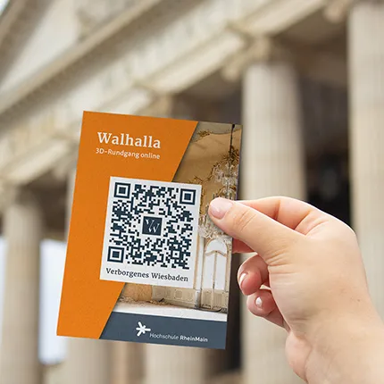 Ausschau nach QR Codes in Wiesbaden halten